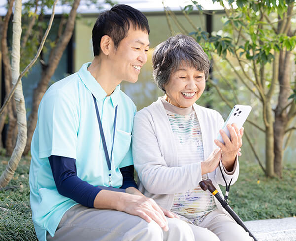 安心と、笑顔が広がるコミュニケーション