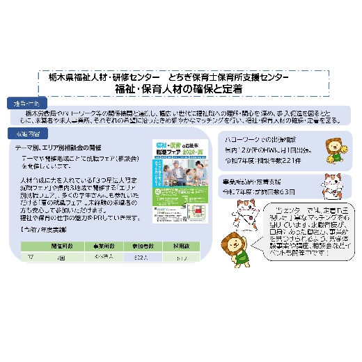 栃木県福祉人材・研修センター